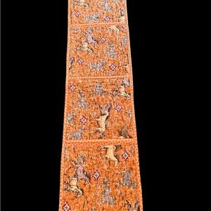 Handmade Horse table runner Western decor Equestrian table topper quilted